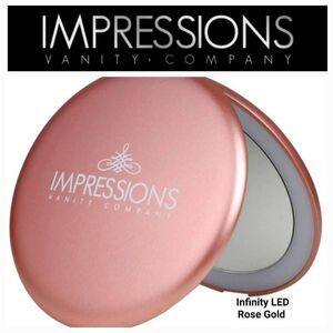 Impressions Infinity LED Compact Mirror
